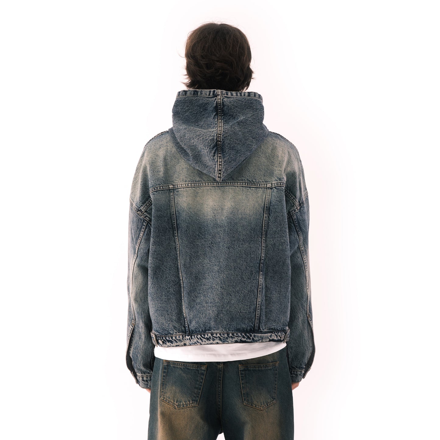 Denim hoodie vintage