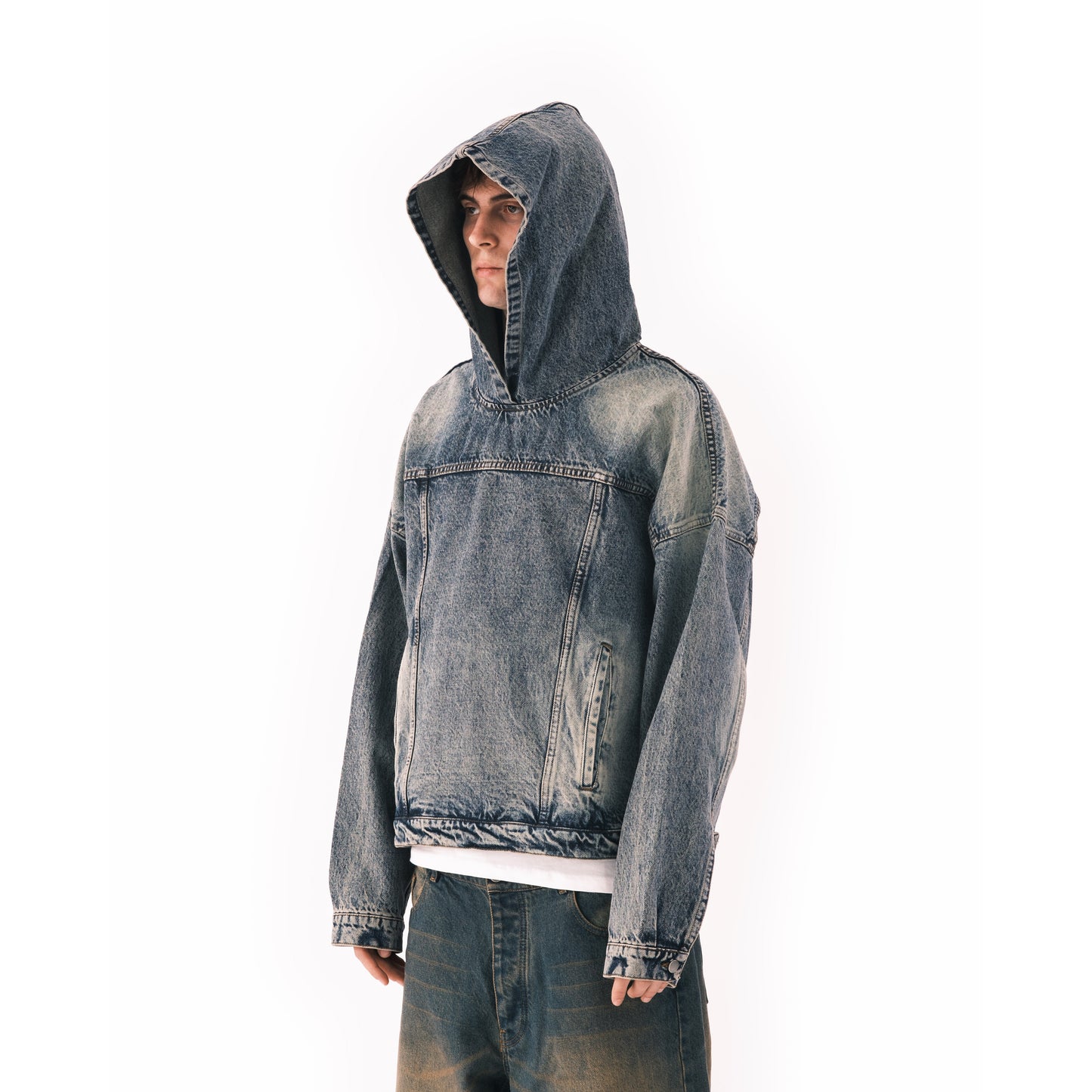 Denim hoodie vintage