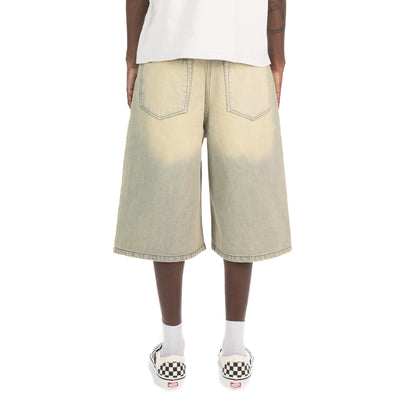 Shiny Carpenter Jorts Blue