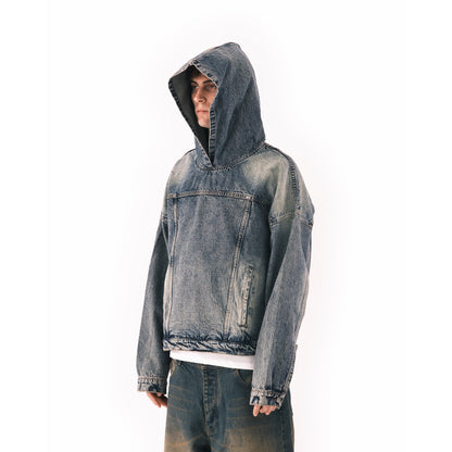 Denim hoodie vintage