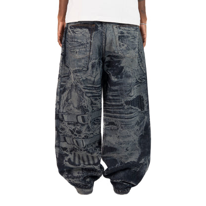Lasered Trend Jeans